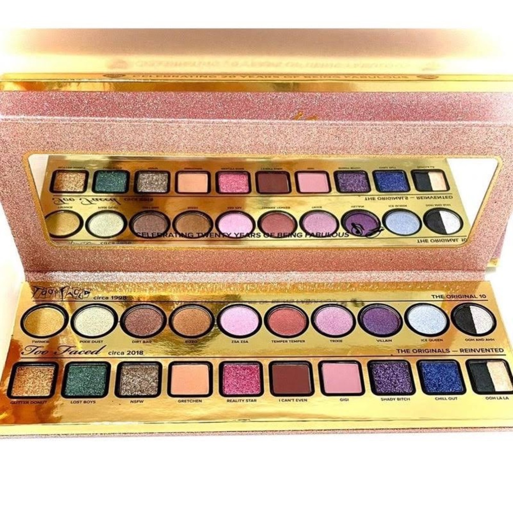TWO FACED - THEN & NOW LIMTED EDITION OVERSIZED EYESHADOW PALLET